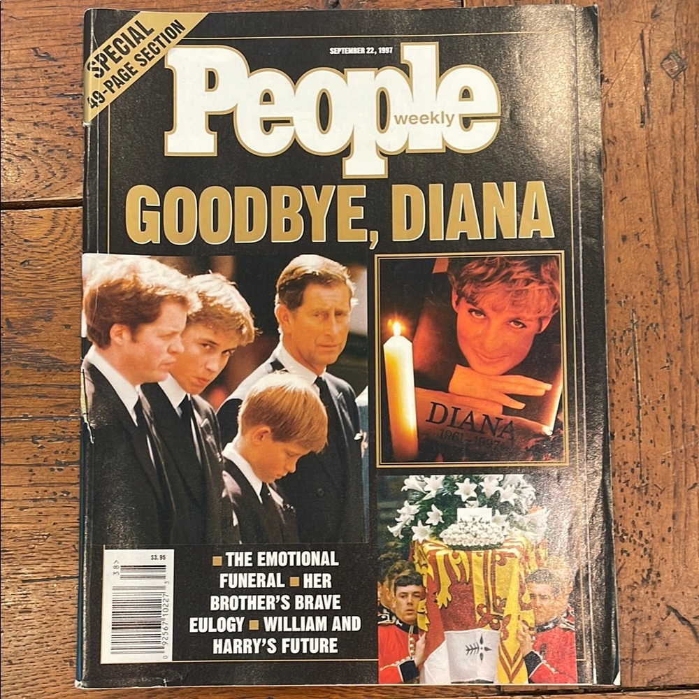 PEOPLE MAGAZINE GOODBYE DIANA EDITION